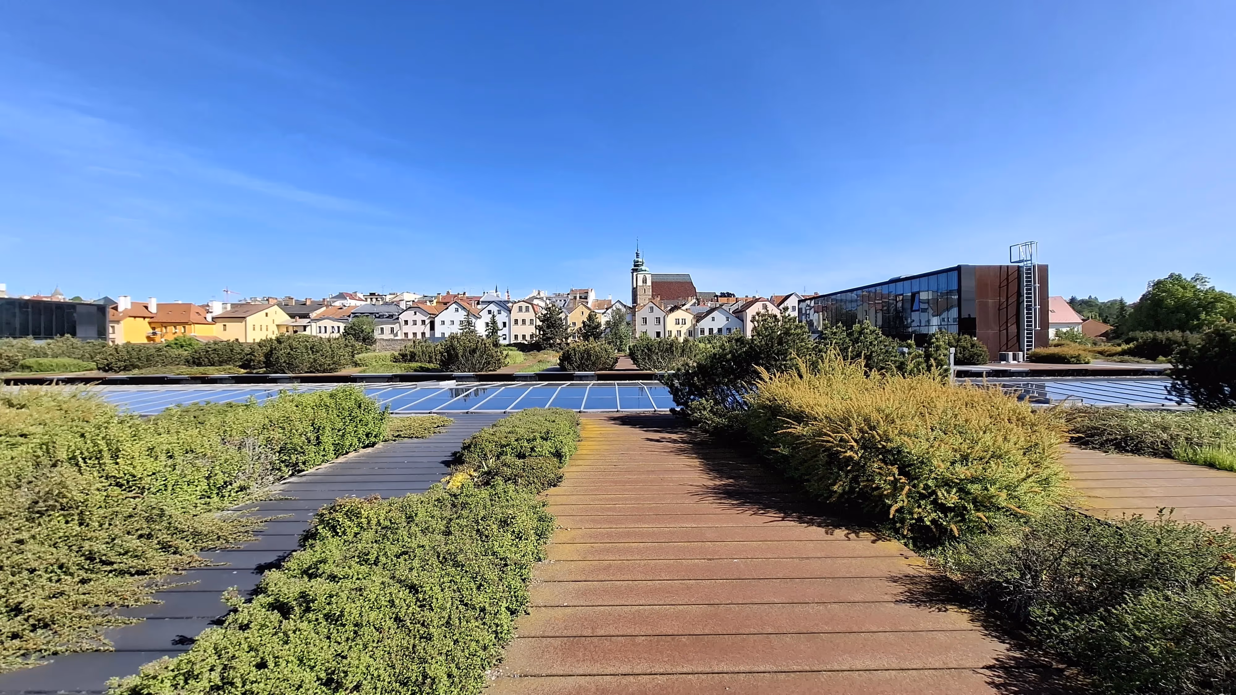 Komentovaná prohlídka - Po střeše Cityparku za krásami jihlavských výhledů - kapacita naplněna
