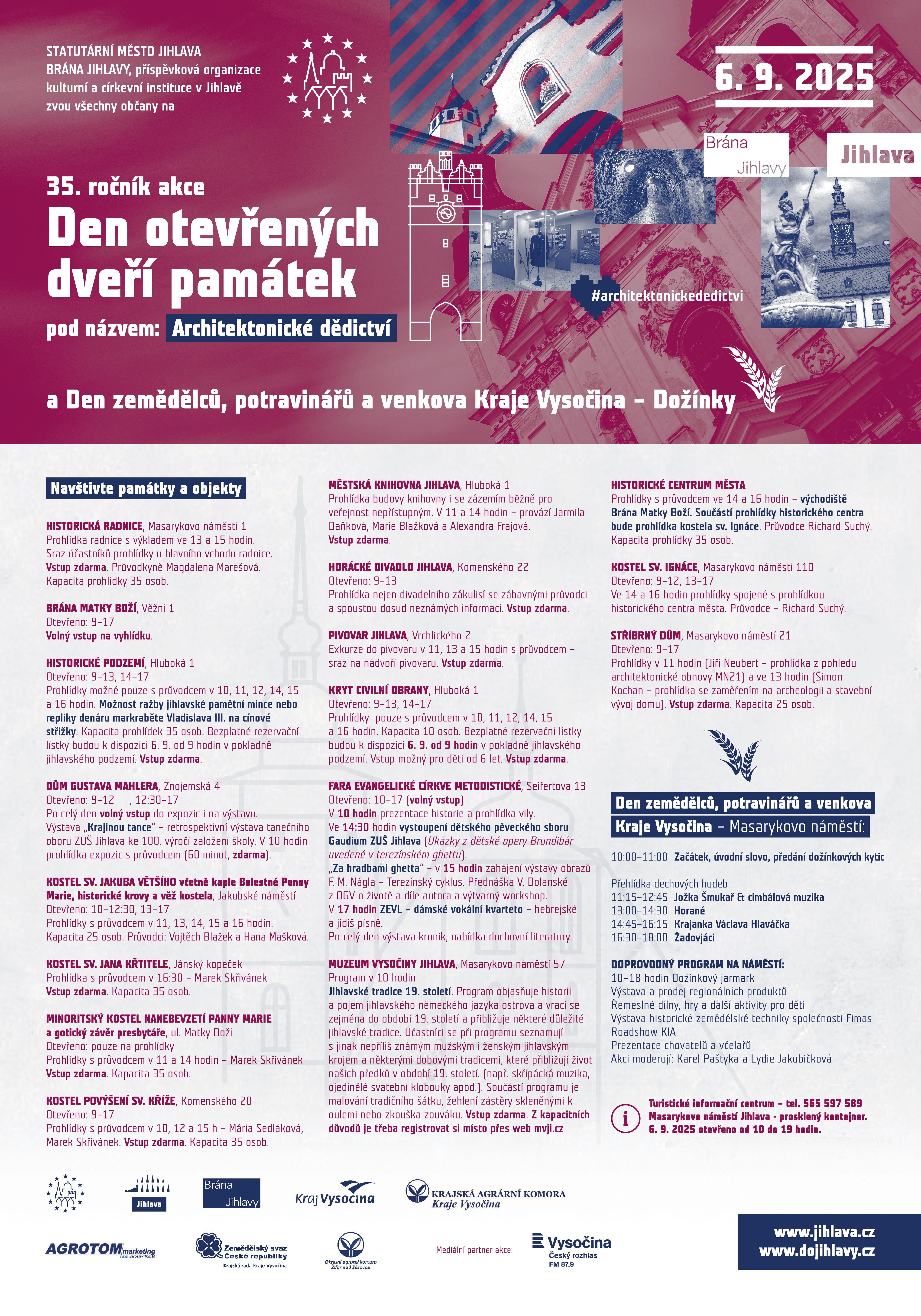 Přehled Dne evropského dědictví