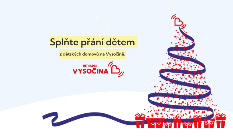 Strom splněných přání 2025 s Hitrádiem Vysočina 