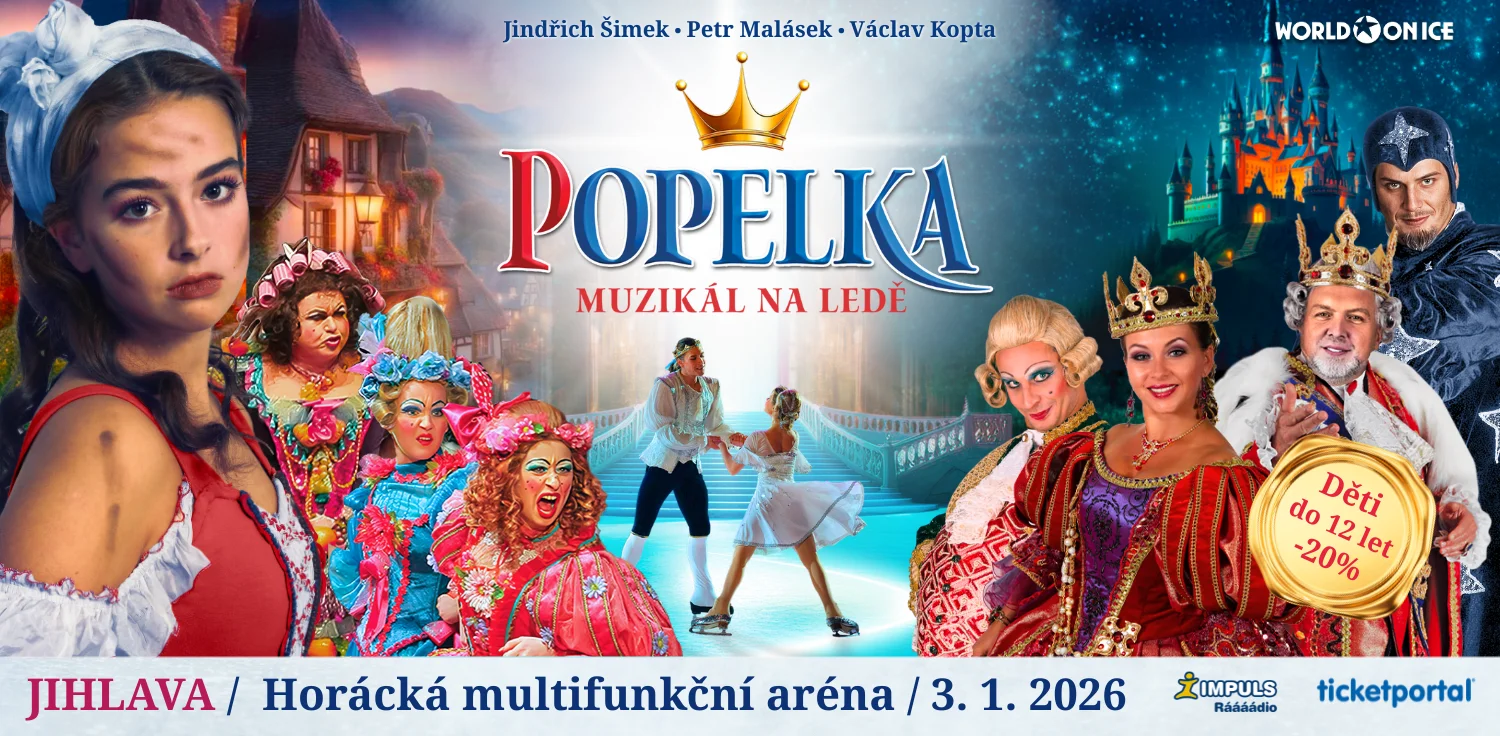 Popelka - muzikál na ledě