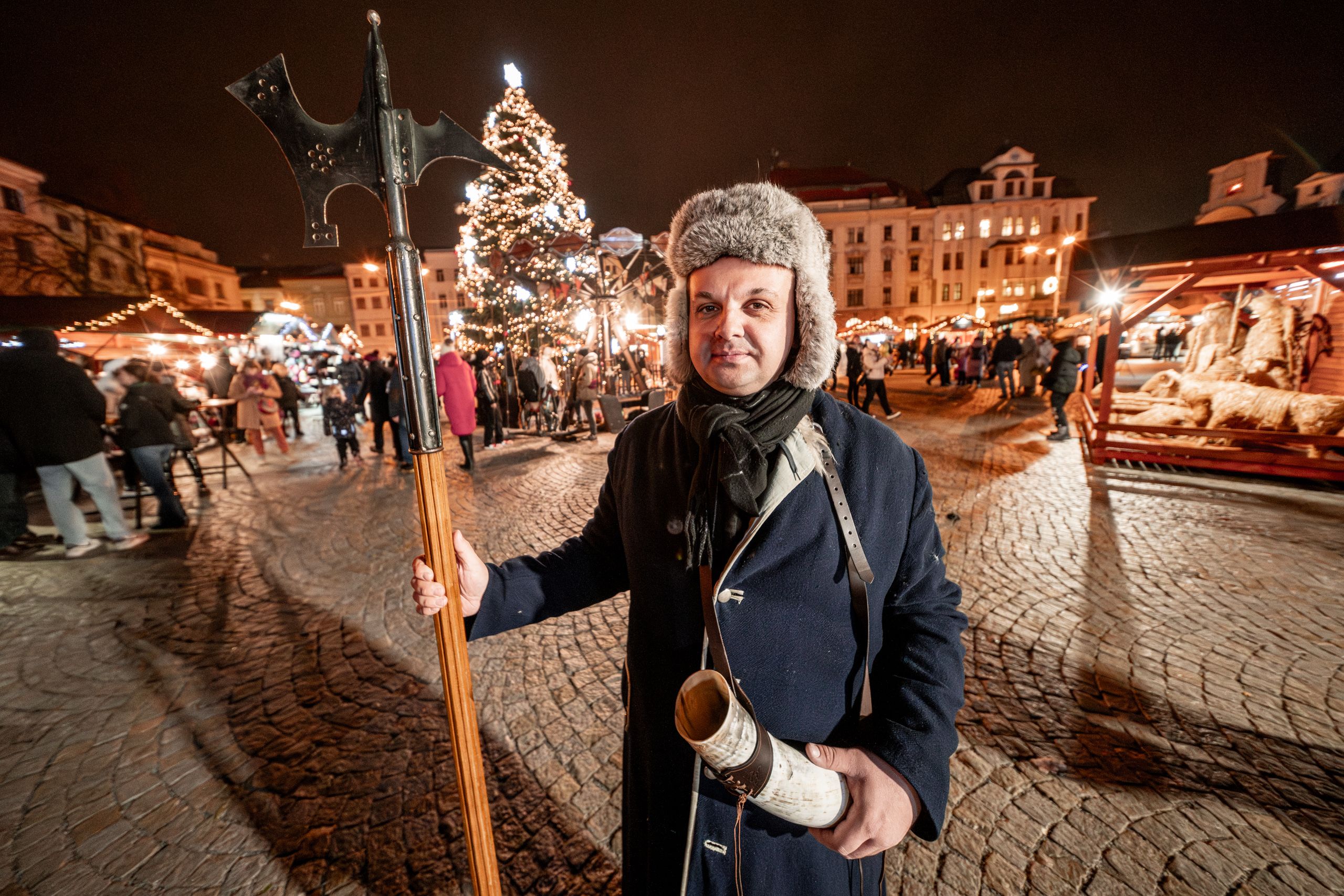 Putování s jihlavským ponocným za vánočními tradicemi staré Jihlavy