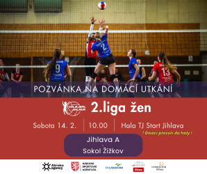 Utkání 2. ligy žen ve volejbalu