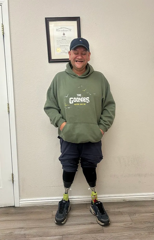 Gaining Independence After Below-Knee Amputation