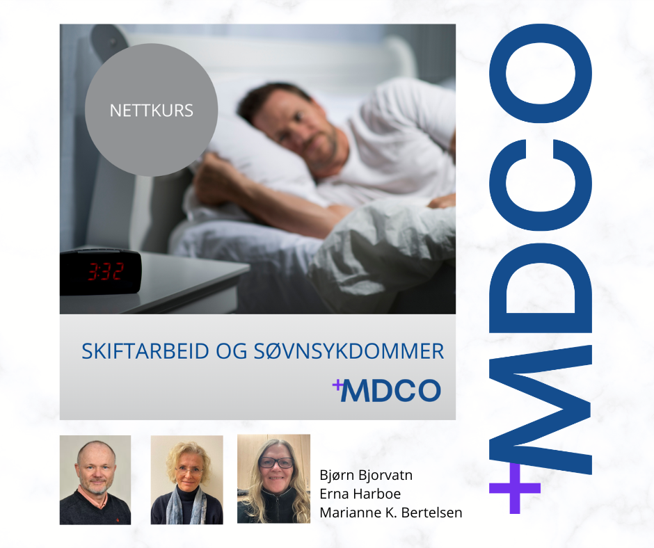 Skiftarbeid og søvnkurs, nå som digitalt nettkurs! Etter to utsolgte kurs i Stavanger, har vi nå fått satt opp et digitalt kurs med en av Norges fremste søvneksperter, Bjørn Bjovatn. Les mer om erfaringer fra kurset og hva vi tilbyr på nettkurset. 