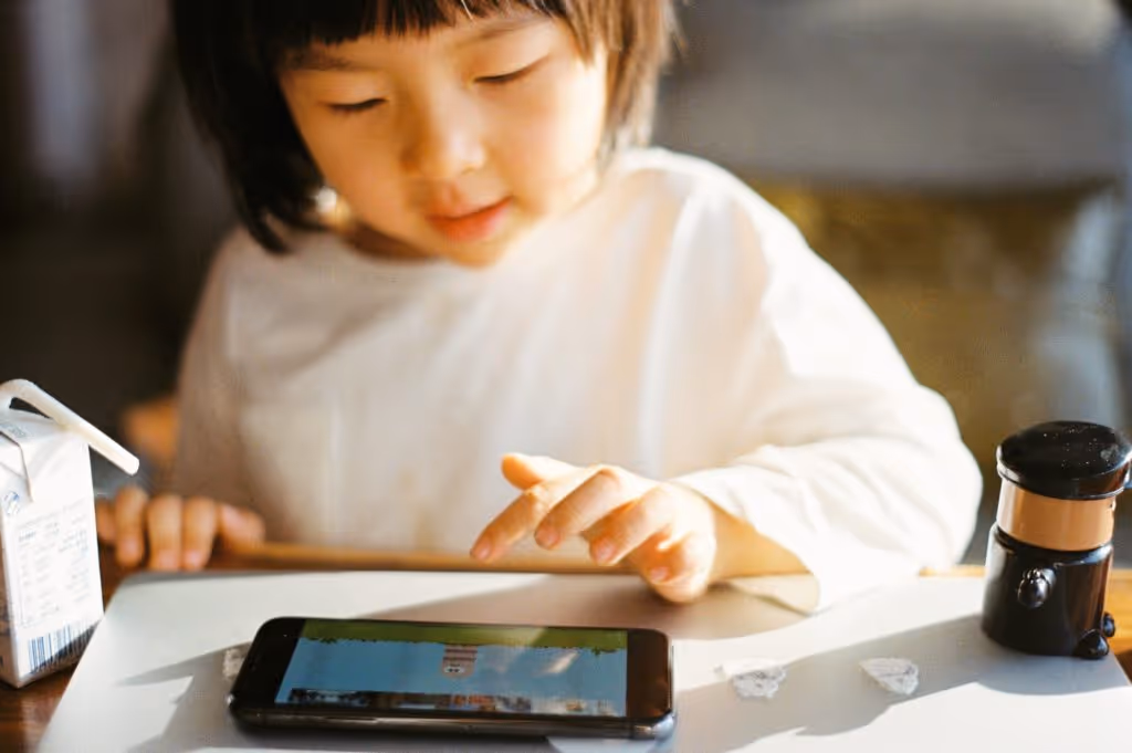 mobile games are great for developing the cognitive ability in children