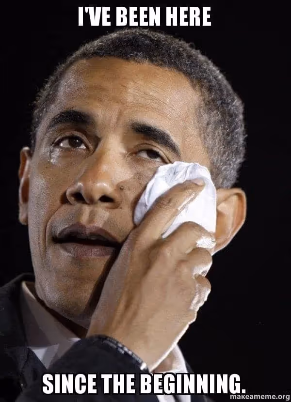 Meme barack obama avec l'emploi de la préposition for"