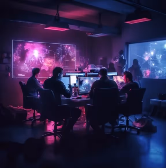 Des élèves dans un cours collectif