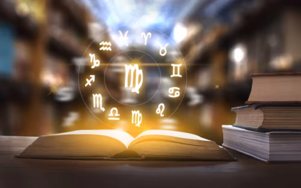 Livre sur les signes astrologiques en anglais