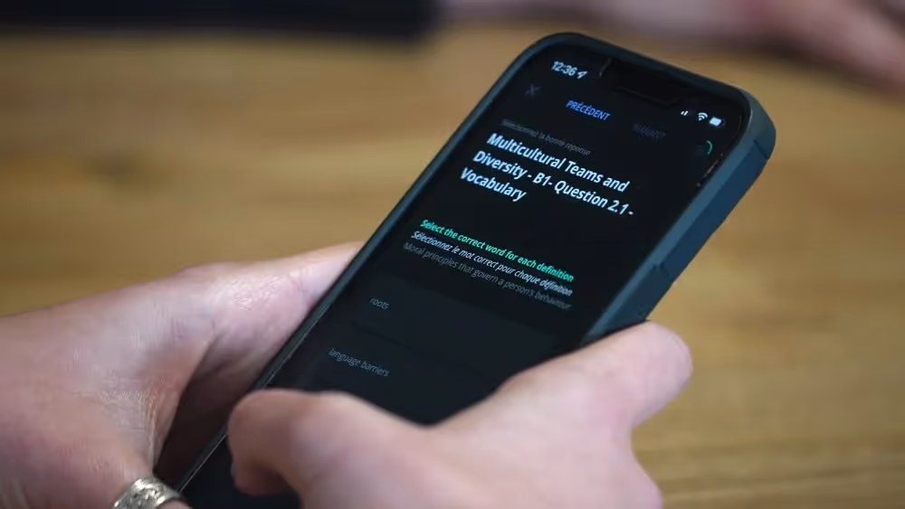 Module e-learning du Cercle des Langues