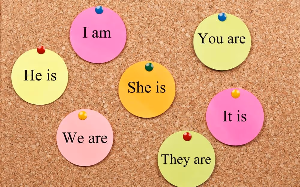 Les différents pronoms de grammaire anglaise