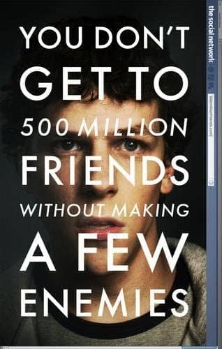 Affiche du film "the Social Network"