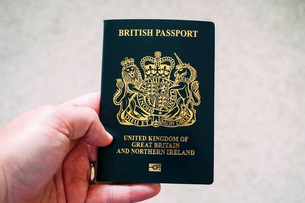 Passeport pour illustrer l'article sur passer la douane en anglais