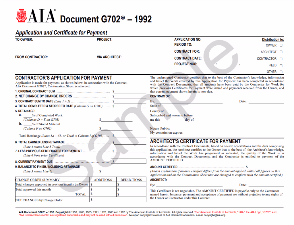 Tired of filling out AIA forms manually?