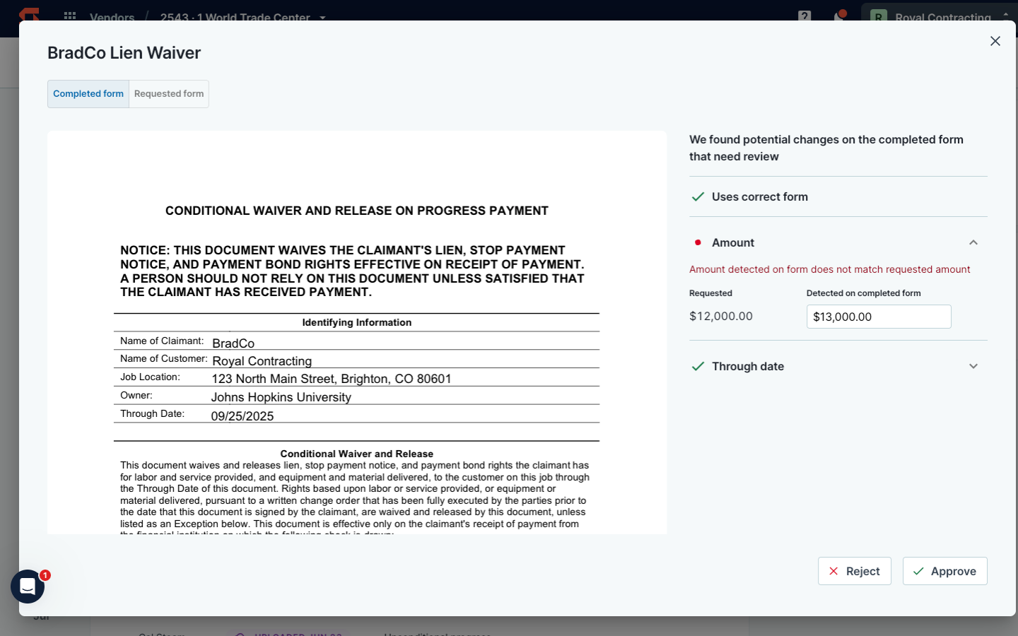 Improve waiver accuracy with AI