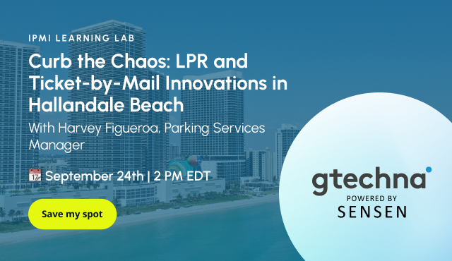 IPMI Learning Lab | LPR and Ticket-by-Mail Innovations in Hallandale Beach