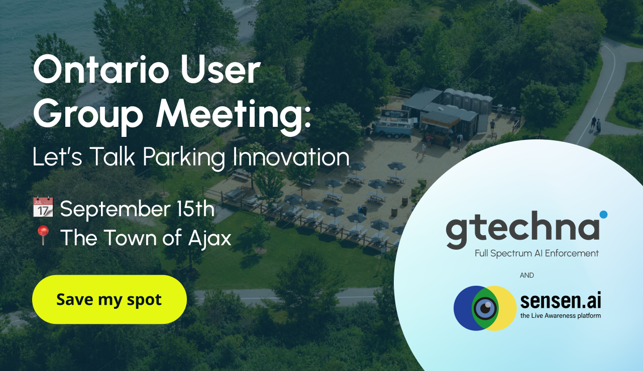 Ontario User Group Meeting | Parking Innovation and Insights | gtechna