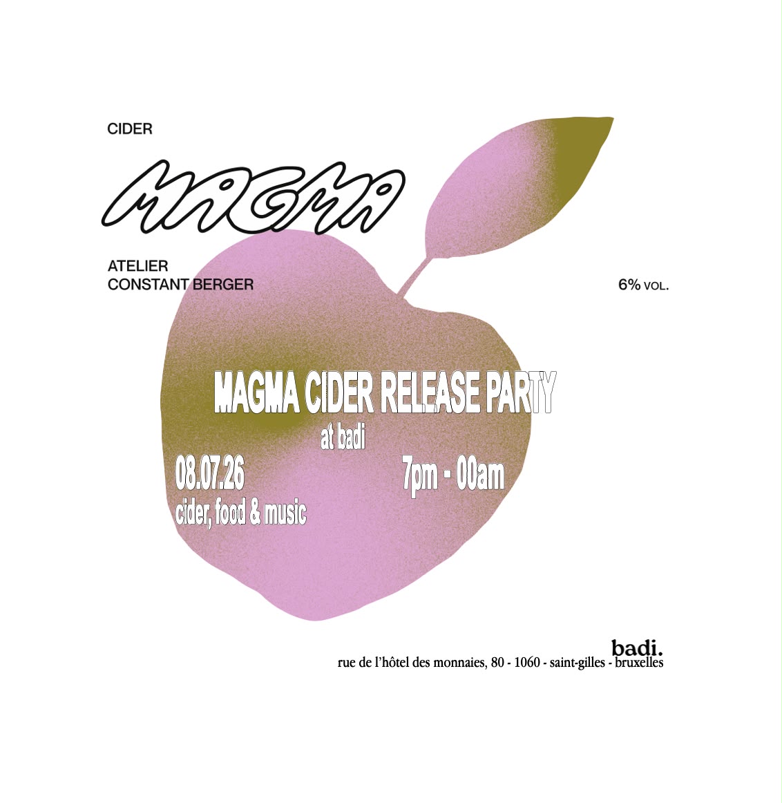 Magma Cider Release Party 2026
