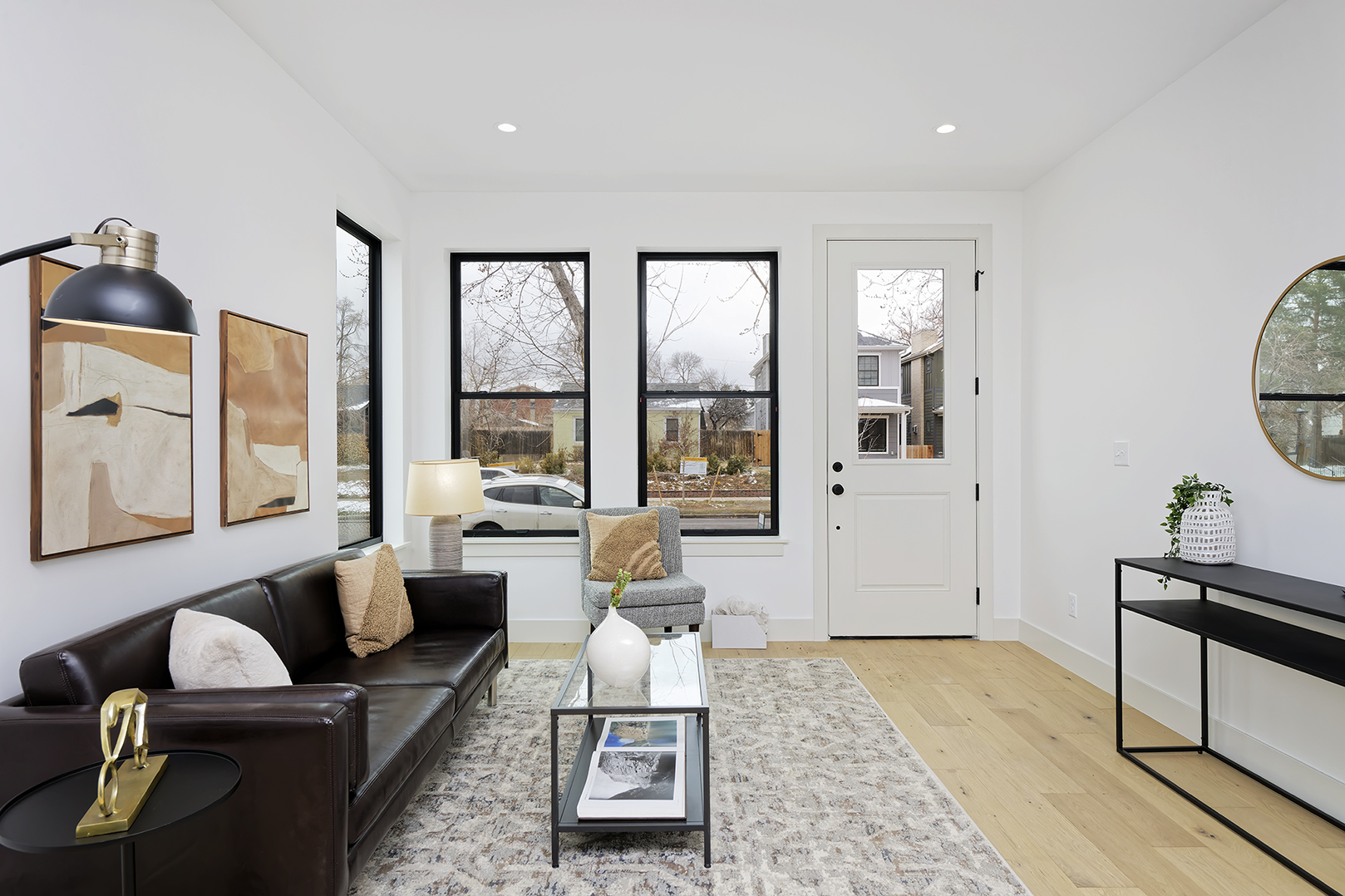 Modern home exterior