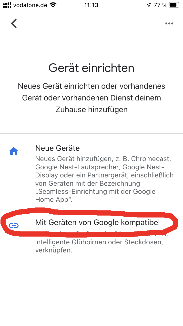 Mit Google kompatibel