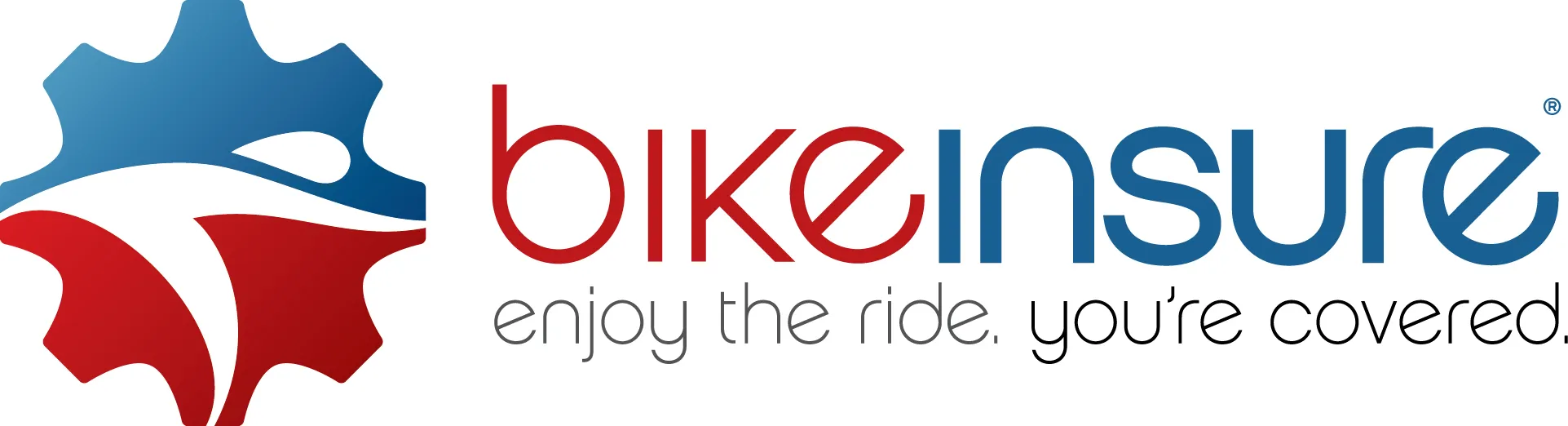 BikeInsure logo and tagline