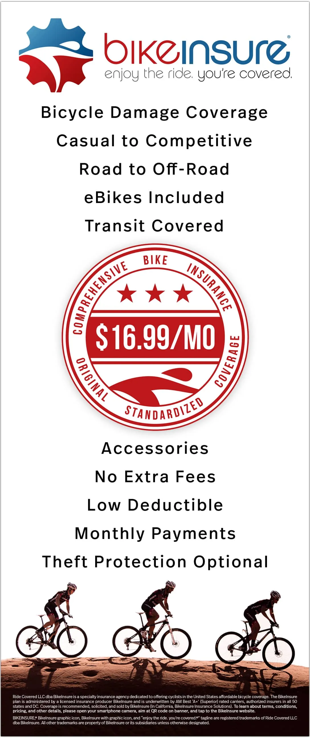 BikeInsure pamphlet mockup 