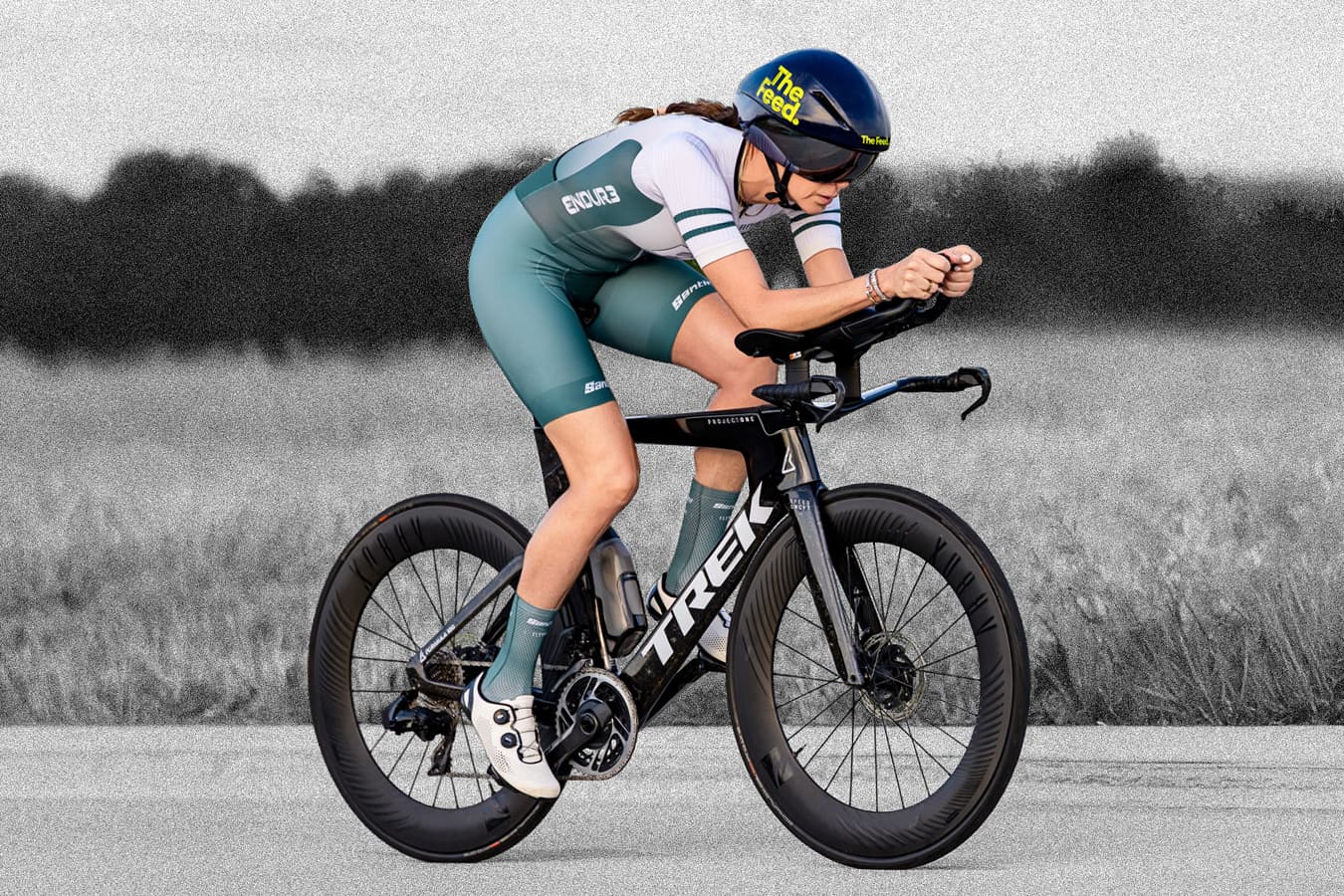 Cyclist competing in a road race with BikeInsure bicycle insurance coverage (Bike Race Insure)