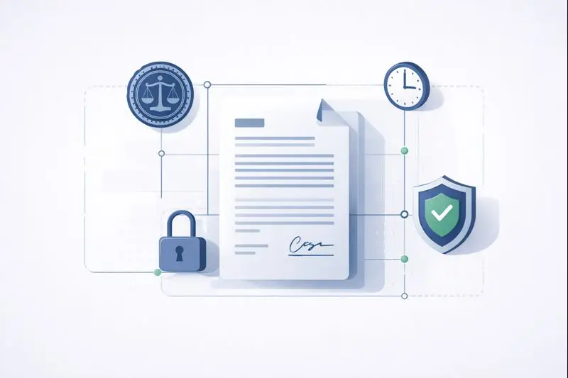 Valeur juridique d'un document dématérialisé