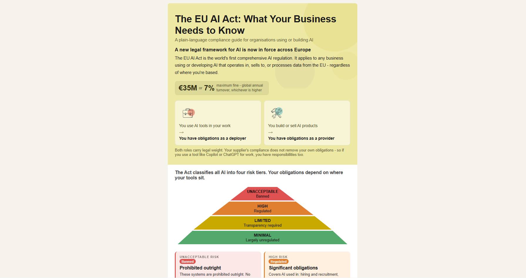 EU AI Act infographic preview