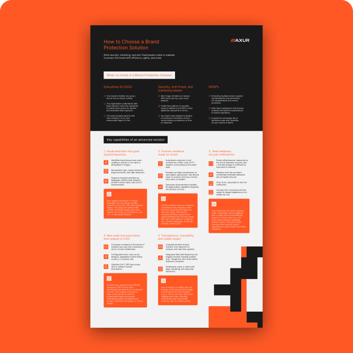 How to Choose a Brand Protection Solution ↗