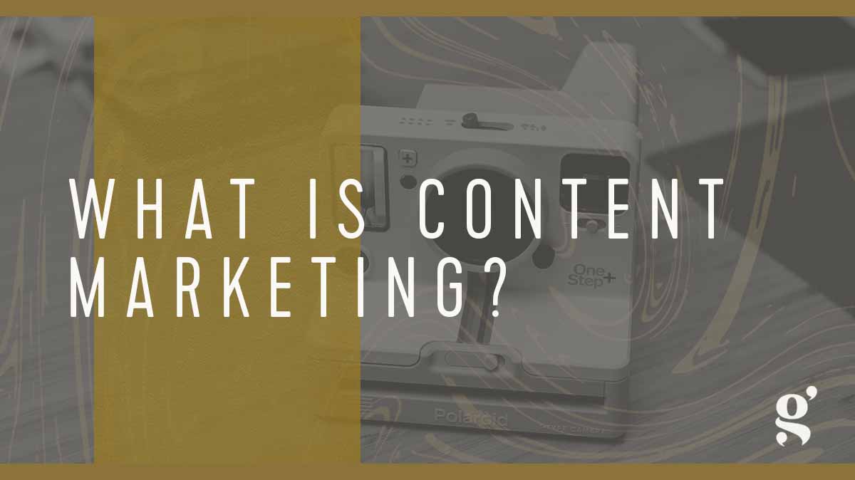 A group of marketers discussing content marketing
