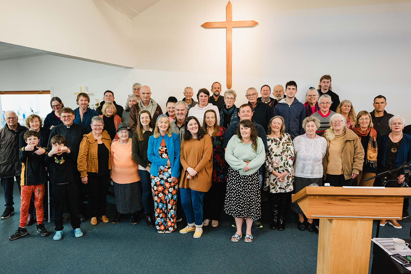 the Cobden-Runanga Parish congregation in the Church of the Resurrection in Cobden