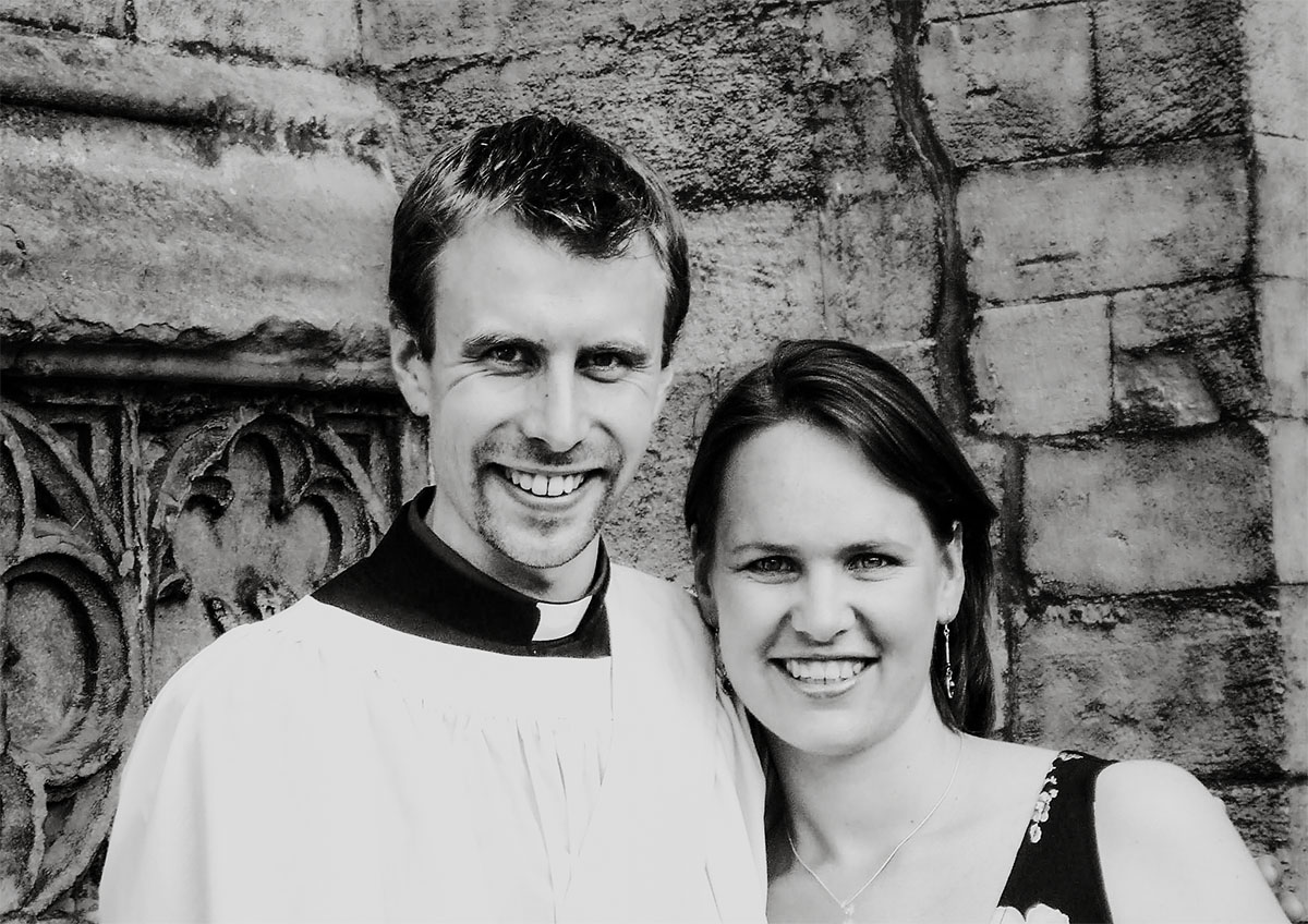 Rev Matt Watts at his ordination