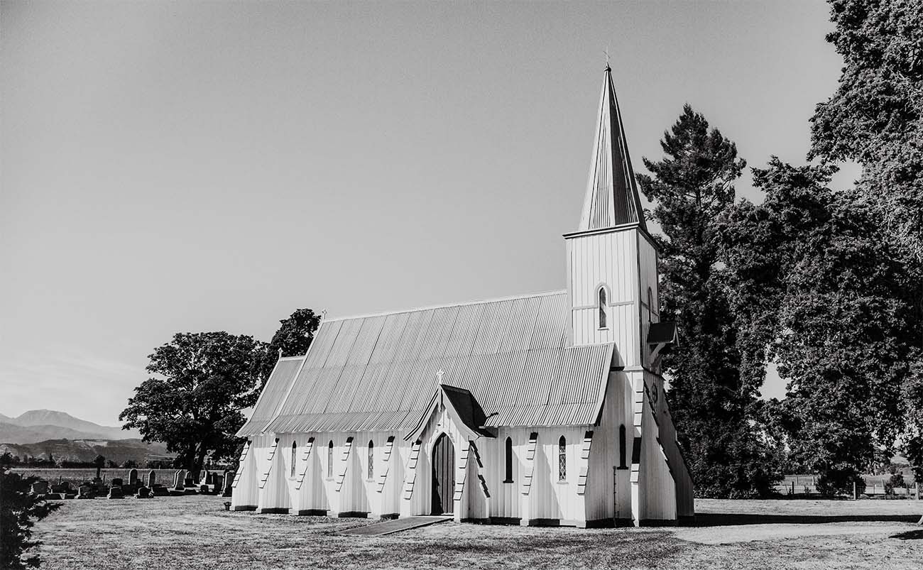 An exterior view of St Michaels in Brightwater