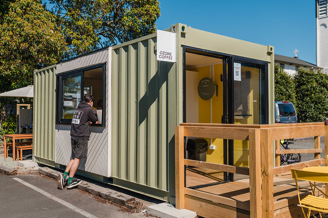 Locals cafe container