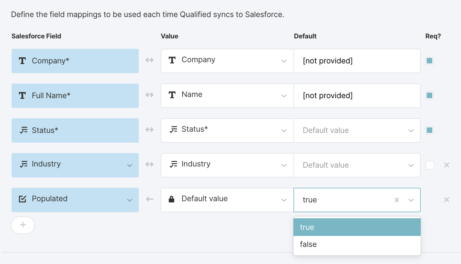 Set your checkbox field to be default or fixed value.