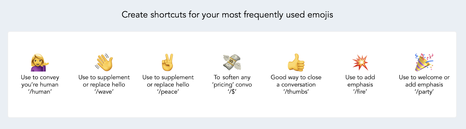 Using emojis in the AppExchange Chat messenger.