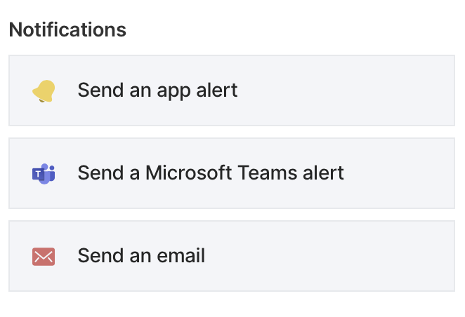 Microsoft Teams Alert
