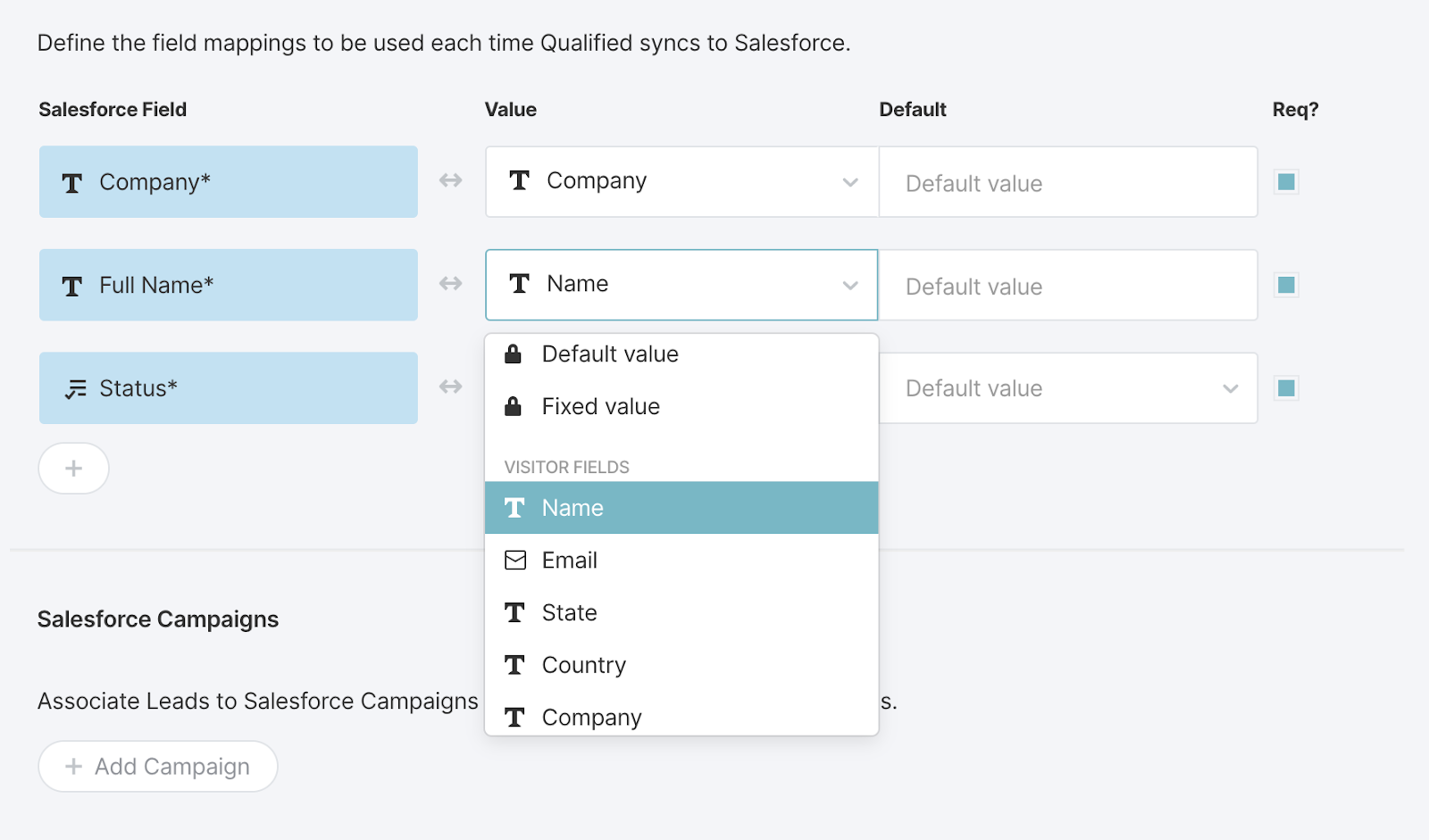 Selecting Your Mappings