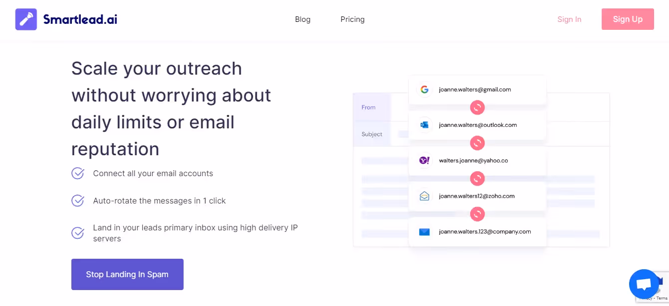 Cold Outreach Tool | SmartLead