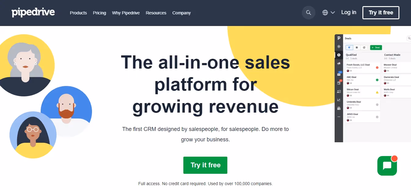 Home Pipedrive