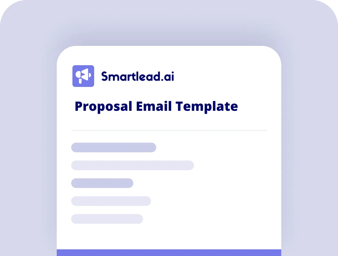 Proposal Email Template