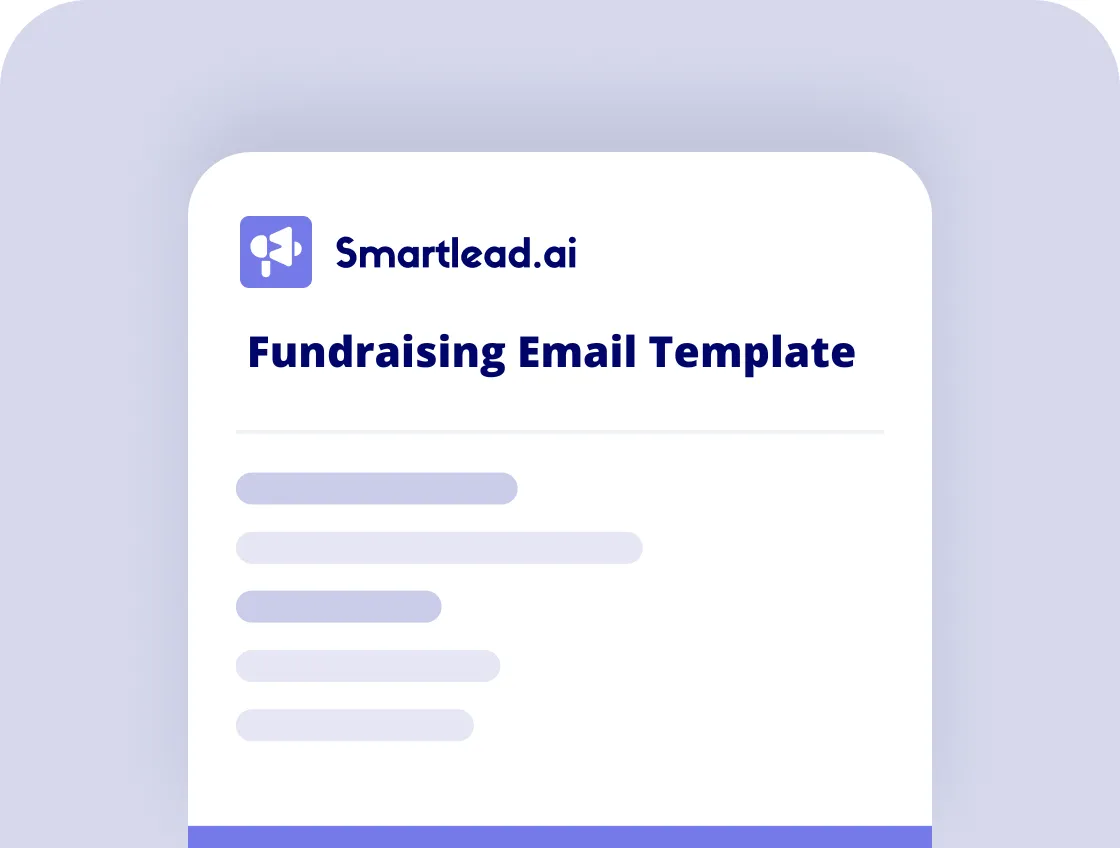 Fundraising Email Template