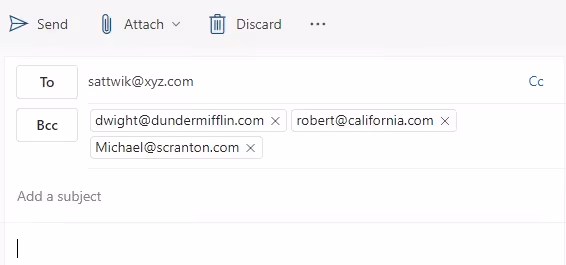 Sending Mass Emails