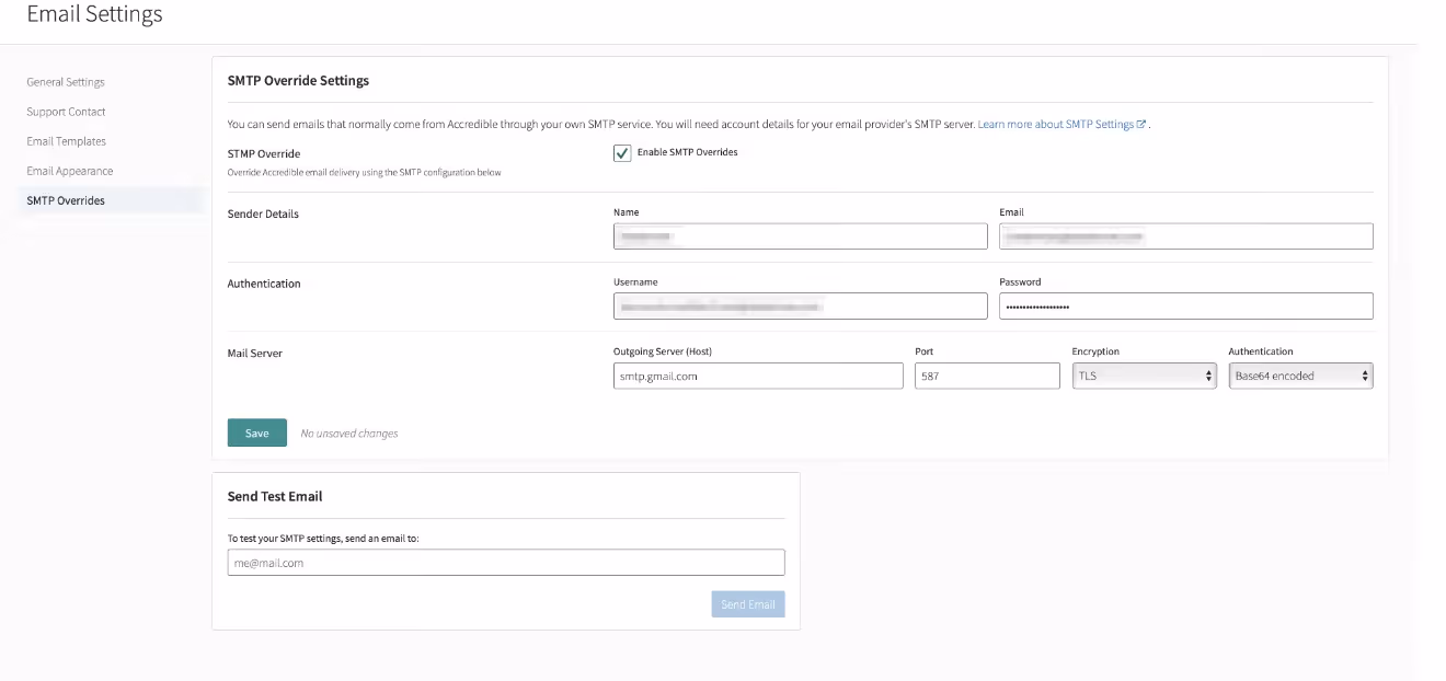 troubleshooting smtp error