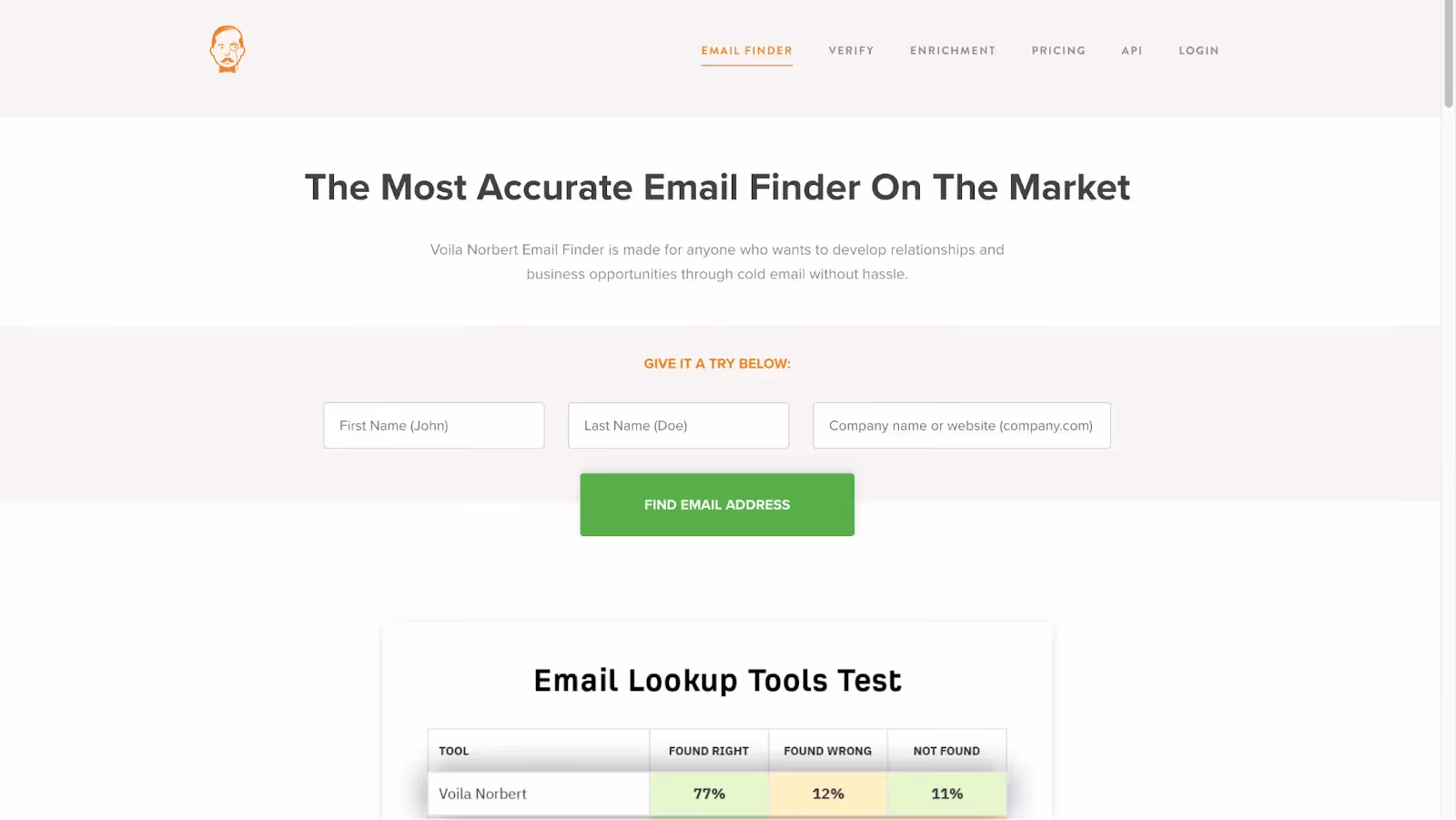 voila norbert email finder