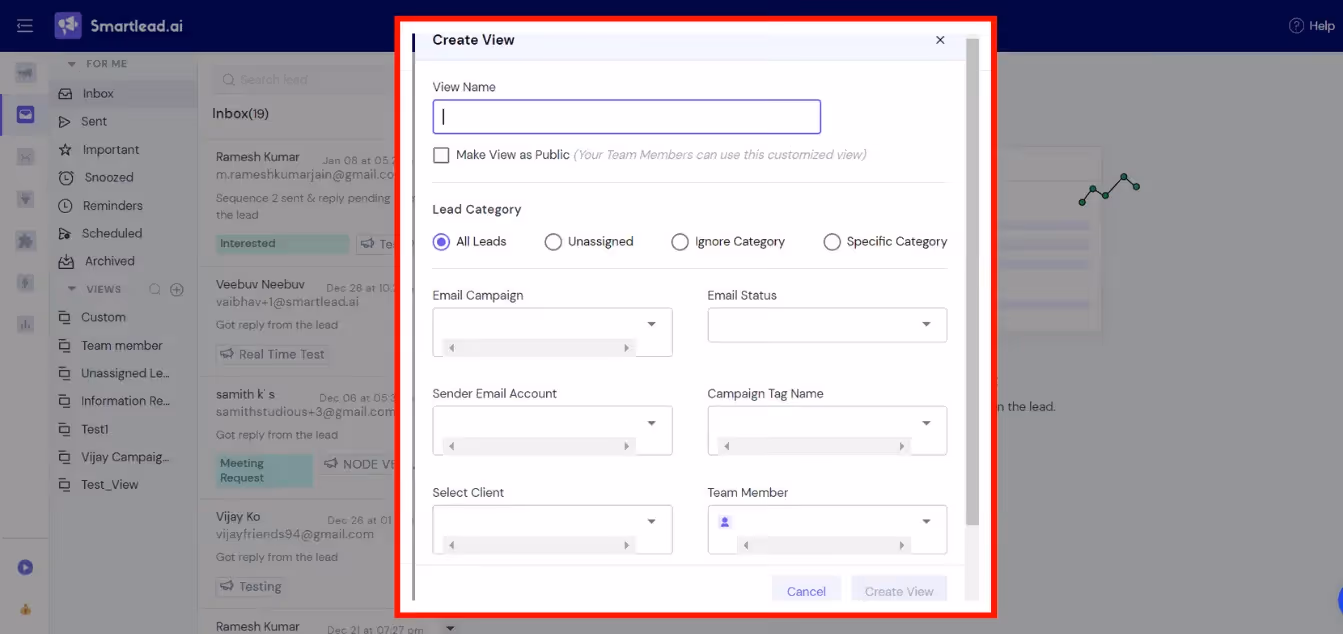 Smartlead Predefined Filter in Master Inbox 3.0 views