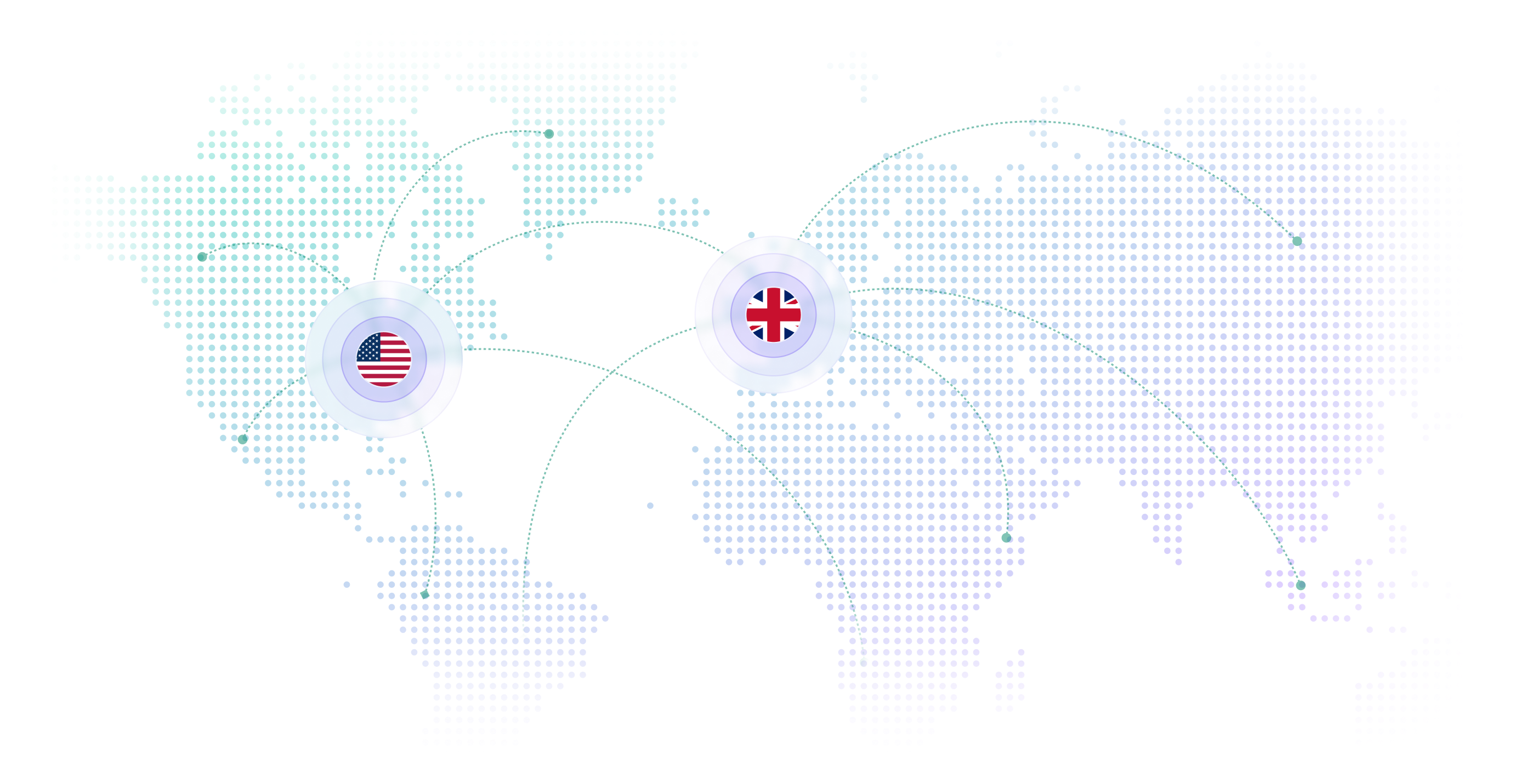 Globe map
