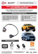 Bypass Cable for Ford* ADC2025 March 2026