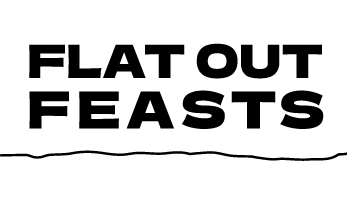 Flat Out Feasts logo
