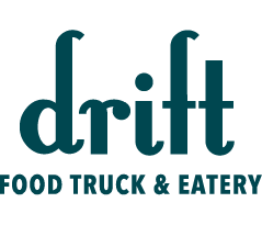 Drift Food Truck & Eatery logo.